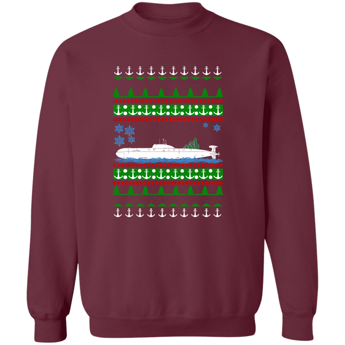 Military Submarine US Navy Ugly Christmas Sweater Sweatshirt