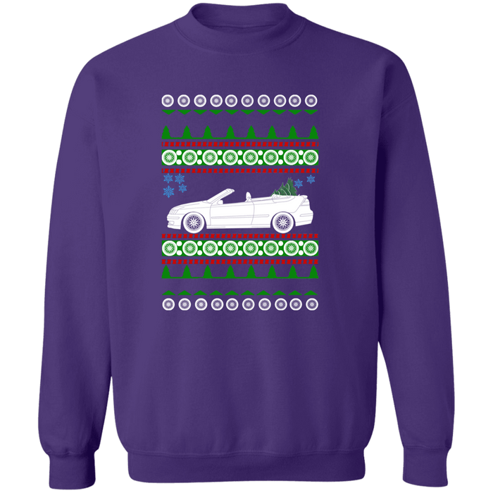 Saab 9-3 Convertible Ugly Christmas Sweater Sweatshirt