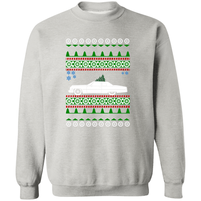 1976 Cadillac Coupe De Ville Ugly Christmas Sweater