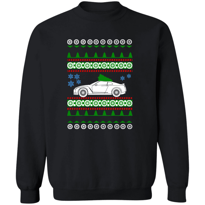 Nissan R35 GTR Ugly Christmas Sweater Sweatshirt