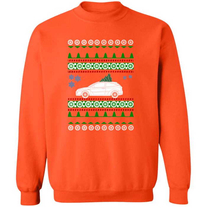 Ford Focus 1st gen 1998 Ugly Christmas Sweater Sweatshirt