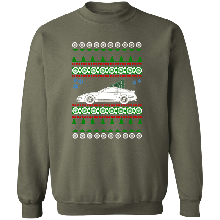 Nissan 300zx Z32 Ugly Christmas Sweater Sweatshirt v3