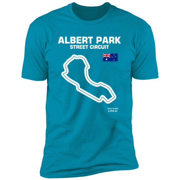 Track Outline Series Albert Park Street Circuit