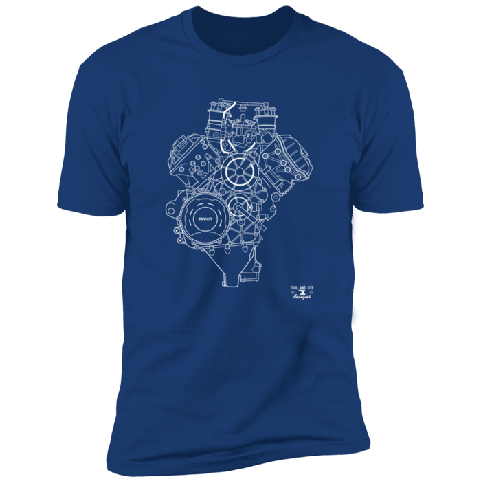 Engine Blueprint Series Ducati Panigale V4 T-shirt