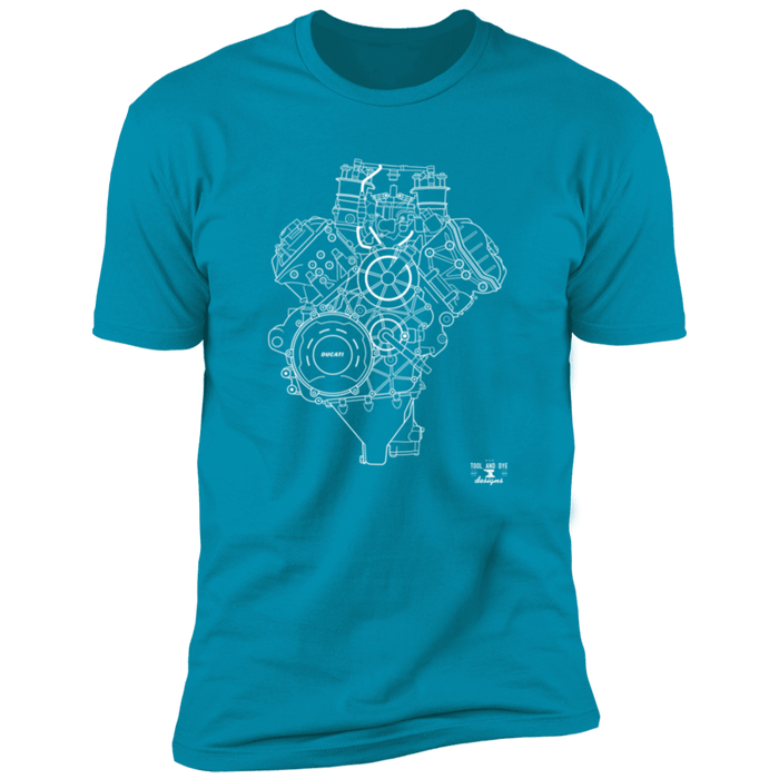 Engine Blueprint Series Ducati Panigale V4 T-shirt