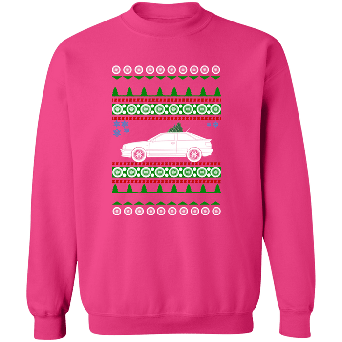 German car like an Audi S2 Coupe 1996 Ugly Christmas Sweater Sweatshirt