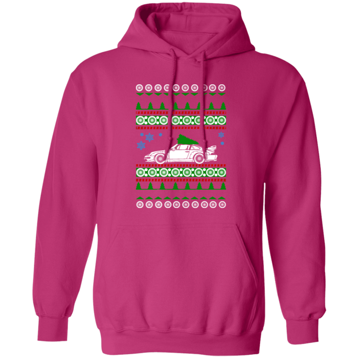 German Car like a 993 Ugly Christmas "sweater" hoodie