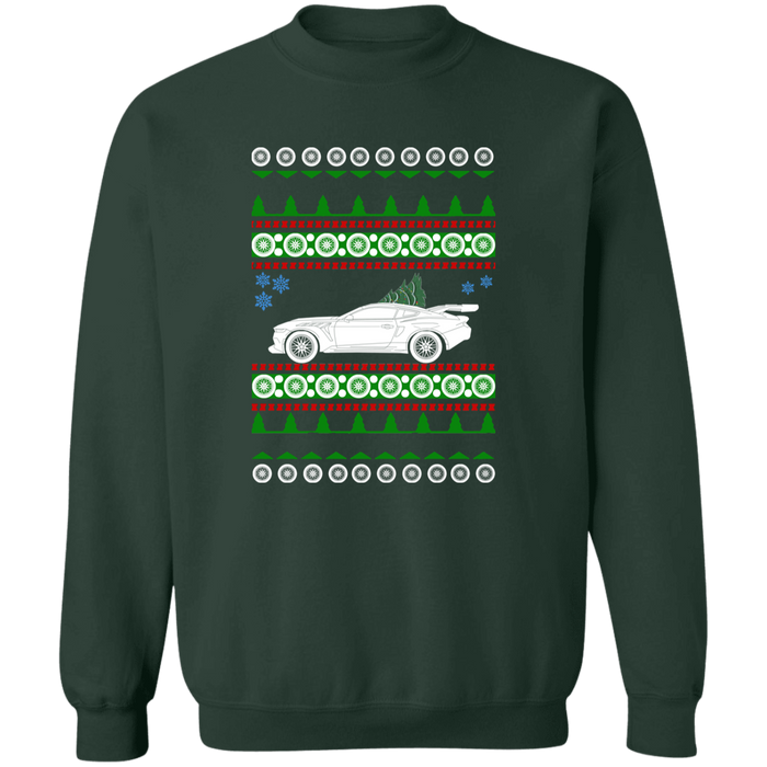 Car like a Mustang GTD Ugly christmas sweater sweatshirt