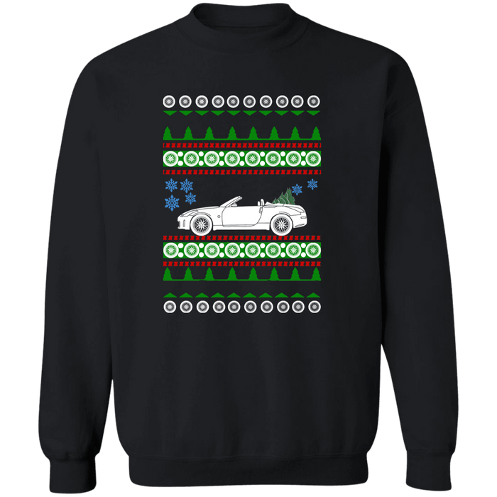 Nissan 350z Convertible Ugly Christmas Sweater Sweatshirt