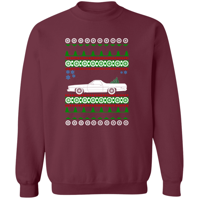 Ford Ranchero 7th gen ugly christmas sweater jumper