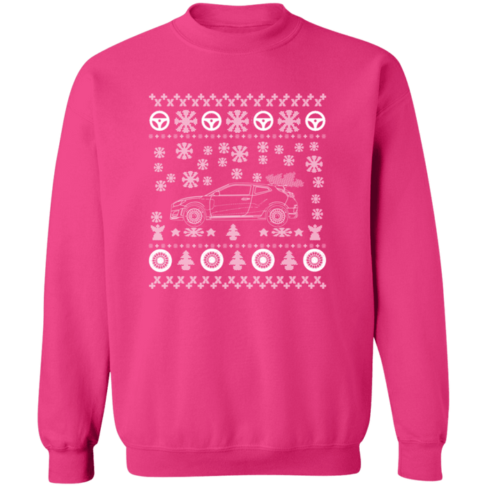 Hyundai Veloster N 2nd gen Ugly Christmas Sweater Sweatshirt