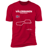 Track Outline Series Valerbanen Racing Circuit T-shirt