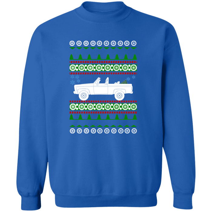 Chevy K5 Blazer Ugly Christmas Sweater Sweatshirt