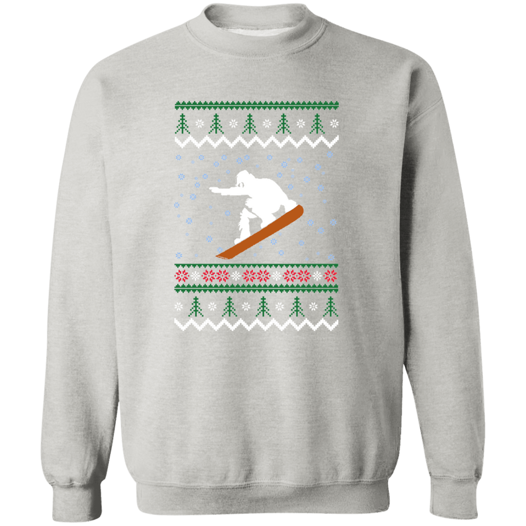 Snowboarding Snowboard Ugly Christmas Sweater Sweatshirt