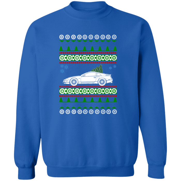 Nissan 300zx Z32 Ugly Christmas Sweater Sweatshirt v3