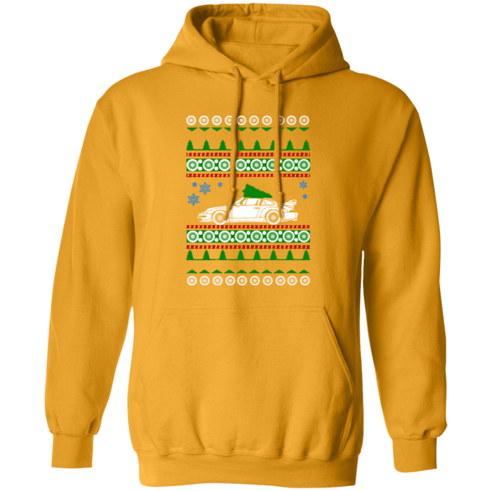 German Car like a 993 Ugly Christmas "sweater" hoodie