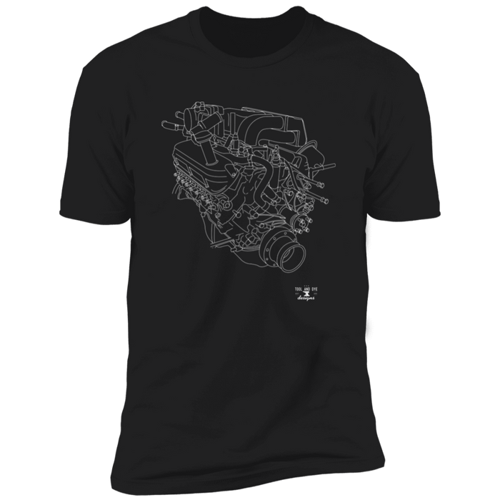 Engine Blueprint Series Ford 302 T-shirt