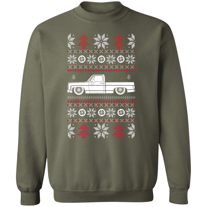 1987 C10 Ugly Christmas Sweater Sweatshirt