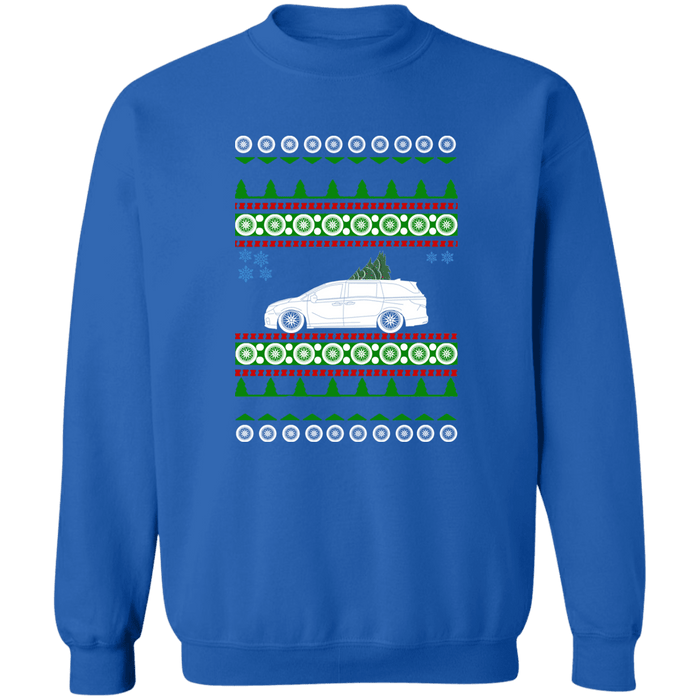 Slammed 2018+ Minivan Ugly Christmas Sweater Sweatshirt