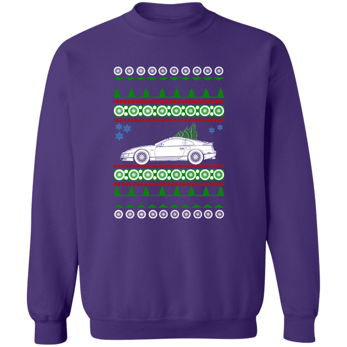 Nissan 300zx Z32 Ugly Christmas Sweater Sweatshirt v3