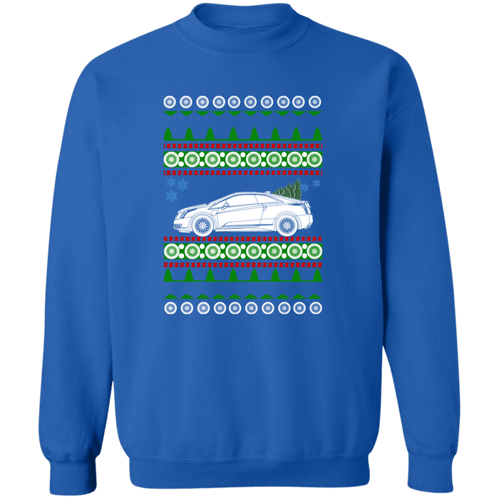 Cadillac ELR Ugly Christmas Sweater Sweatshirt