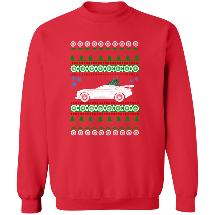 Car like a Mustang GTD Ugly christmas sweater sweatshirt