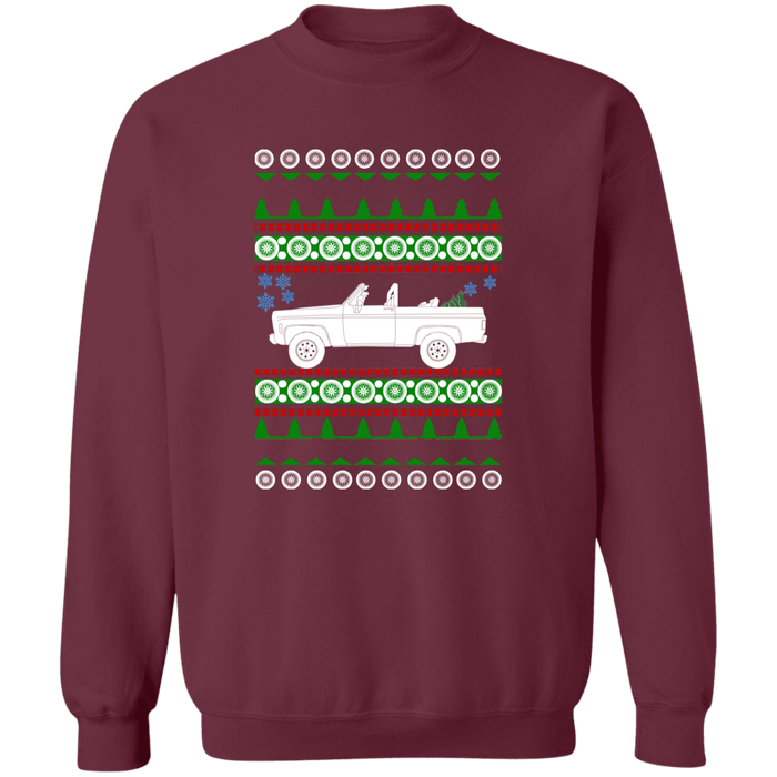 Chevy K5 Blazer Ugly Christmas Sweater Sweatshirt