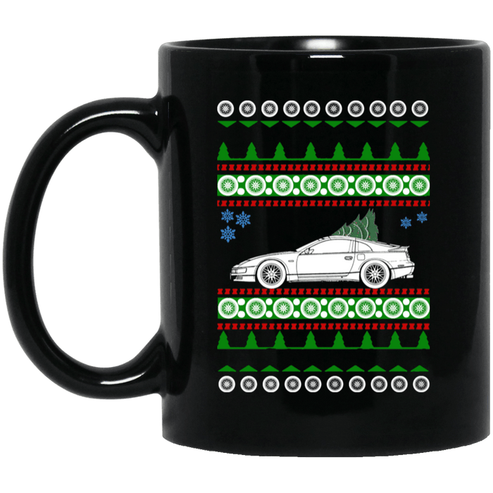 Nissan 300zx ugly christmas "sweater" mug