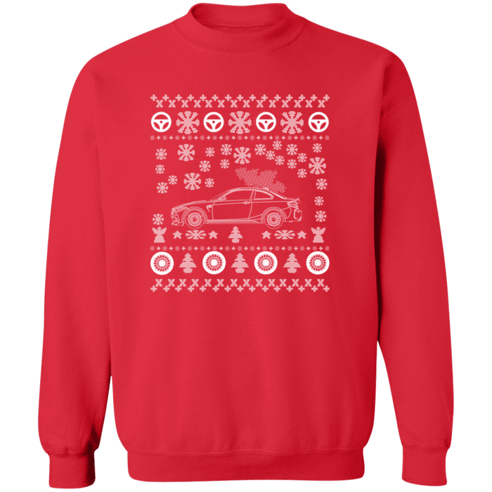 BMW M2 Competition 2019 Ugly Christmas Sweater Sweatshirt