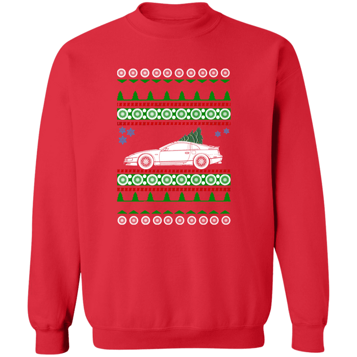Nissan 300zx Z32 Ugly Christmas Sweater Sweatshirt v3