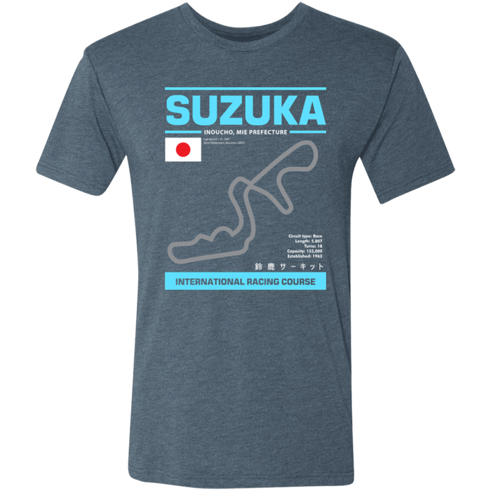 Track Outline Series Suzuka Tri-blend T-shirt