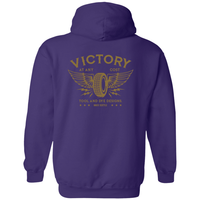 Victory At Any Cost Motorsports Zip Up Hoodie