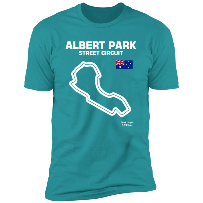 Track Outline Series Albert Park Street Circuit