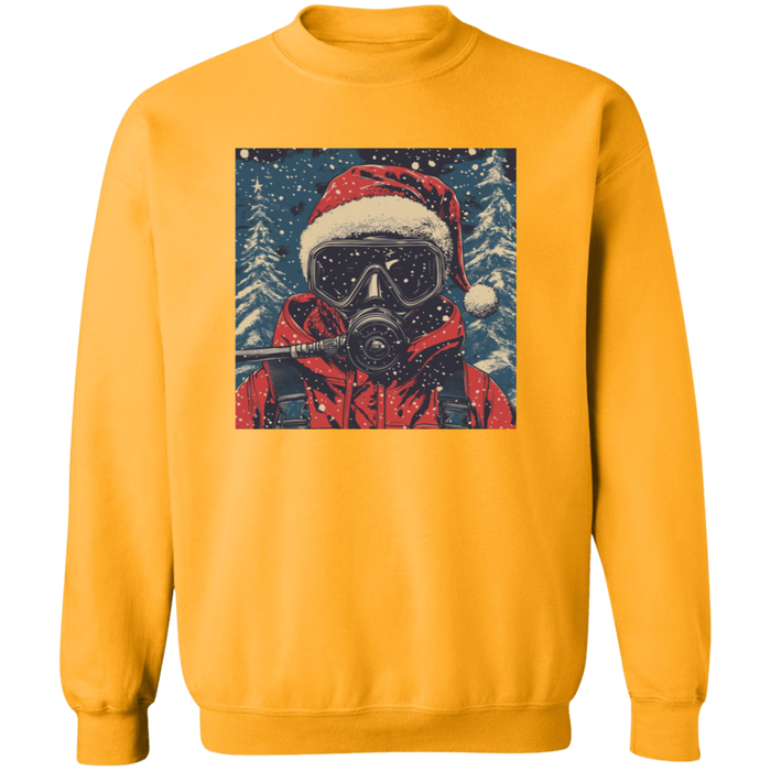 Snowboarder Scuba Ugly Christmas Sweater Jumper