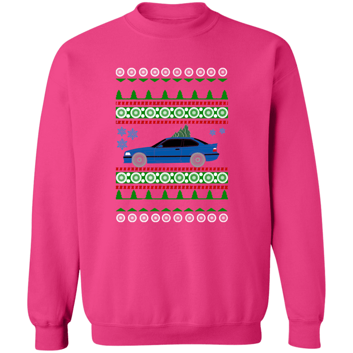 BMW E36 M3 Ugly Christmas Sweater Sweatshirt  Version 4