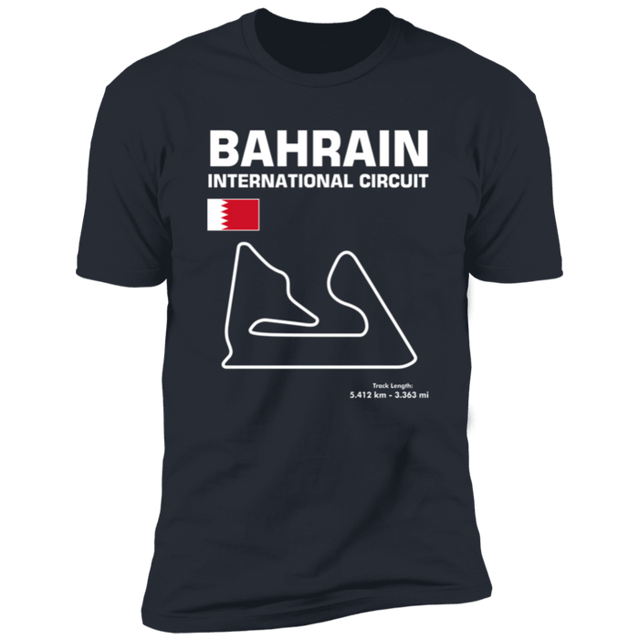 Track Outline Series Bahrain International Circuit T-shirt