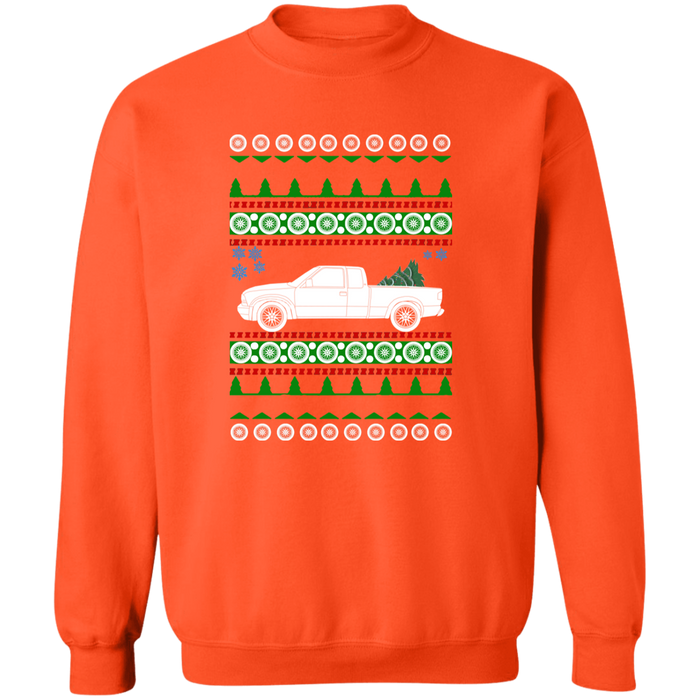 Truck like a 2002 S10 ZR2 Chevy Ugly Christmas Sweater Sweatshirt