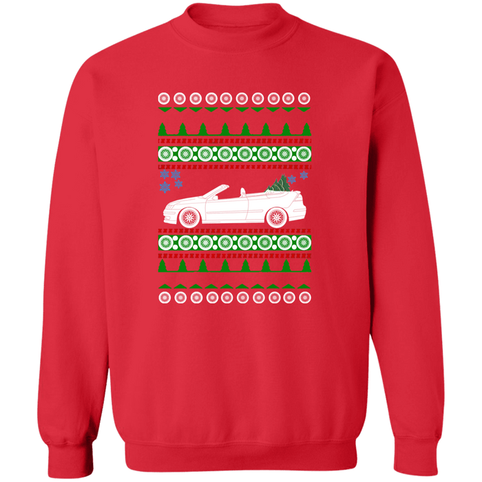 Saab 9-3 Convertible Ugly Christmas Sweater Sweatshirt