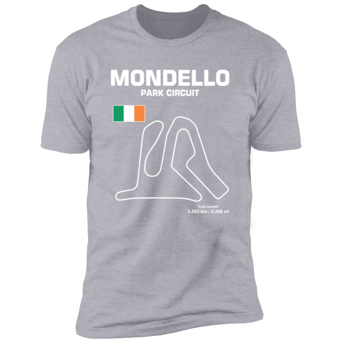 Track Outline Series Mondello Park Circuit t-shirt