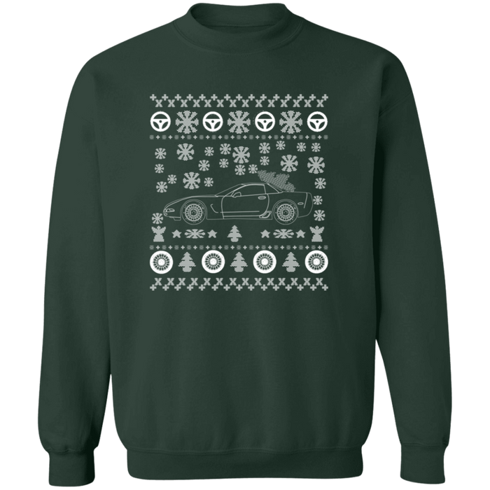 Corvette C5 Ugly Christmas Sweater Sweatshirt