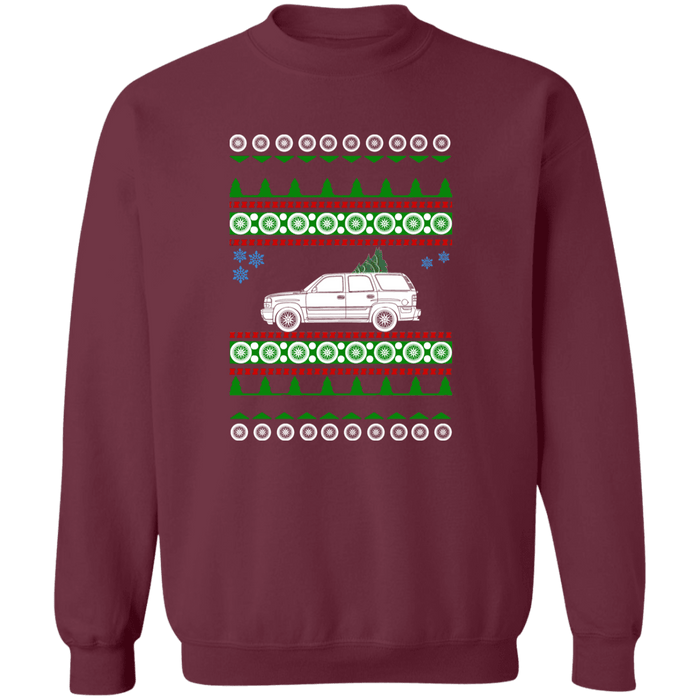 2nd gen GMC Yukon Ugly Christmas Sweater Sweatshirt