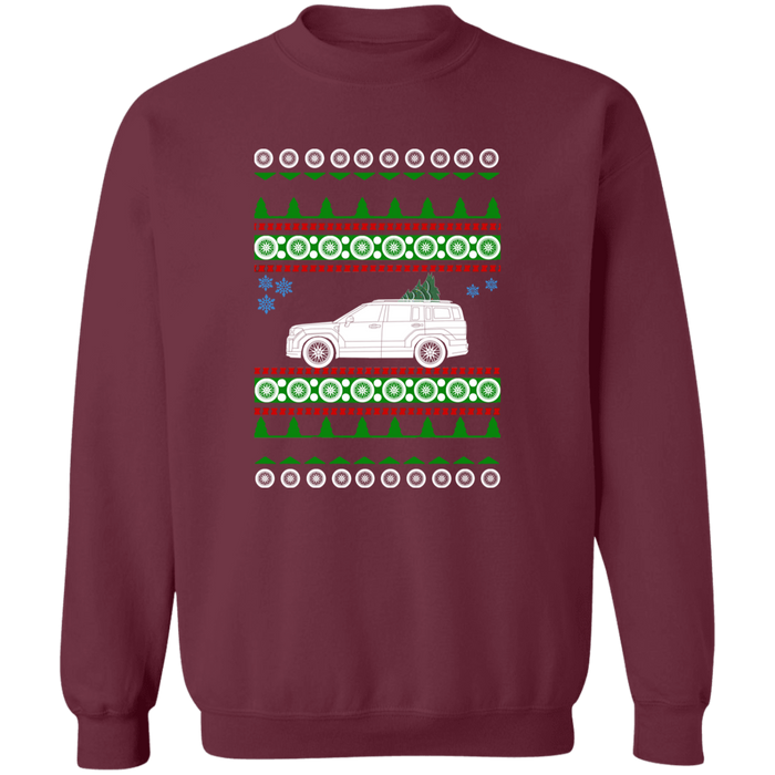 SUV like a 2024 Santa Fe Ugly Christmas Sweater Sweatshirt