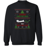 CH-47 Chinook Helicopter  Ugly Christmas Sweater Sweatshirt