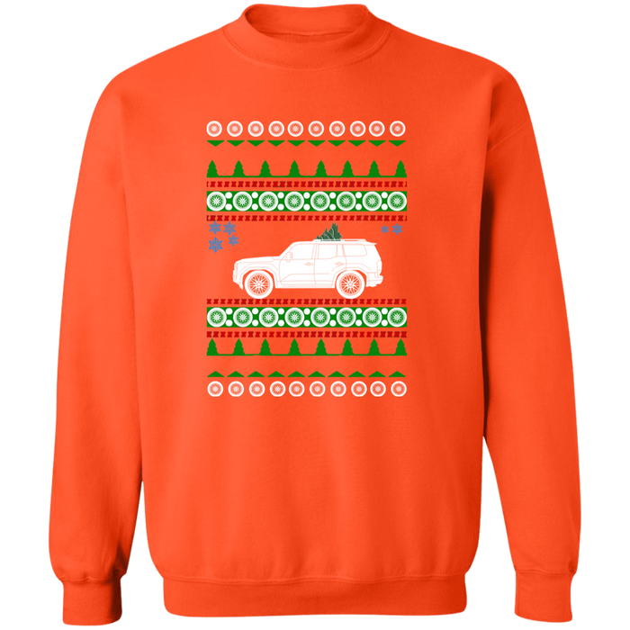 SUV like a 2024 Toyota Land Cruiser Ugly Christmas Sweater Jumper