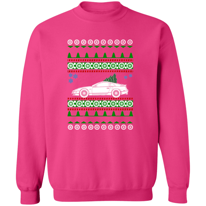 Nissan 300zx Z32 Ugly Christmas Sweater Sweatshirt v3