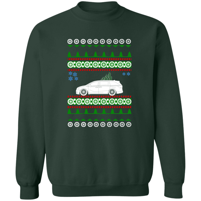 Slammed 2018+ Minivan Ugly Christmas Sweater Sweatshirt