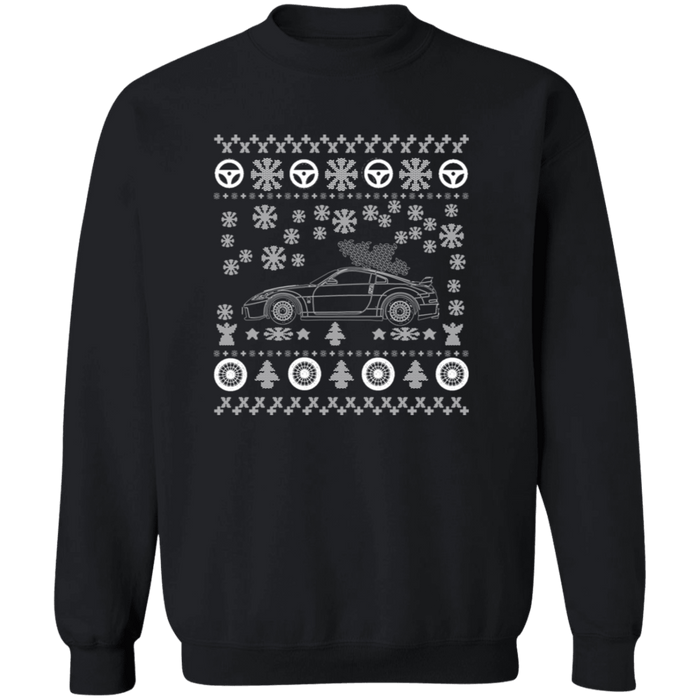 Nissan 350Z Ugly Christmas Sweater Sweatshirt V2