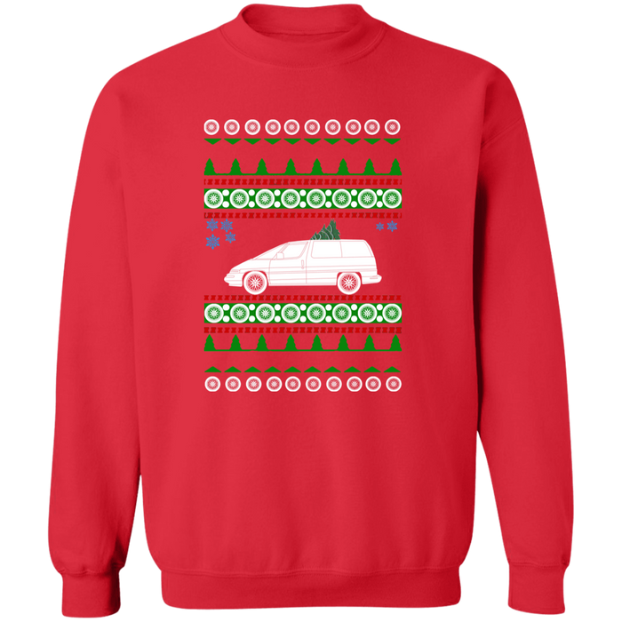 Oldsmobile Silhouette Ugly Christmas Sweater