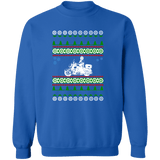 Police Motorcycle Cop Ugly Christmas Sweater Sweatshirt