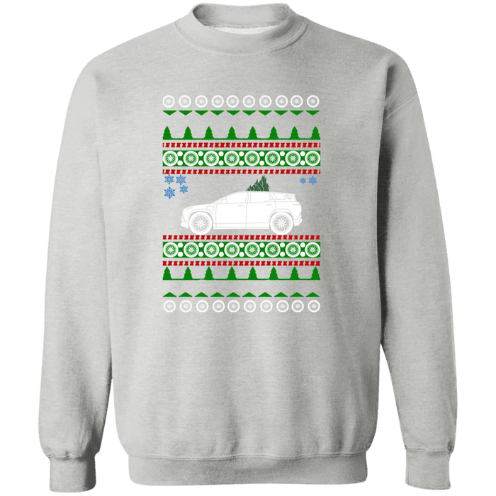 Electric Car SUV Fisker Ocean Ugly Christmas Sweater Sweatshirt